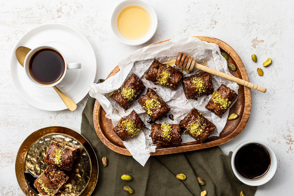 Mannabrew and Cashew Nut Baklava Fingers – MannaBrew SA
