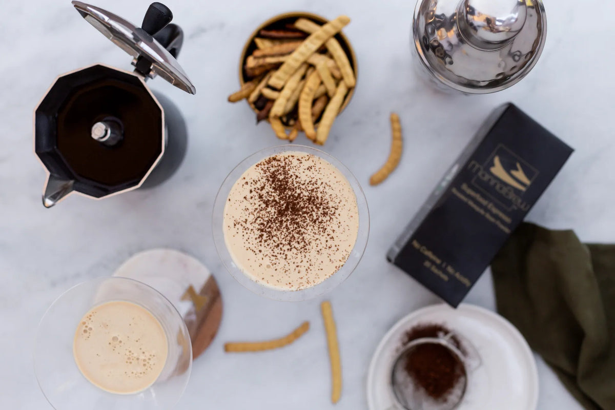 Tiramisu Layered Cocktail