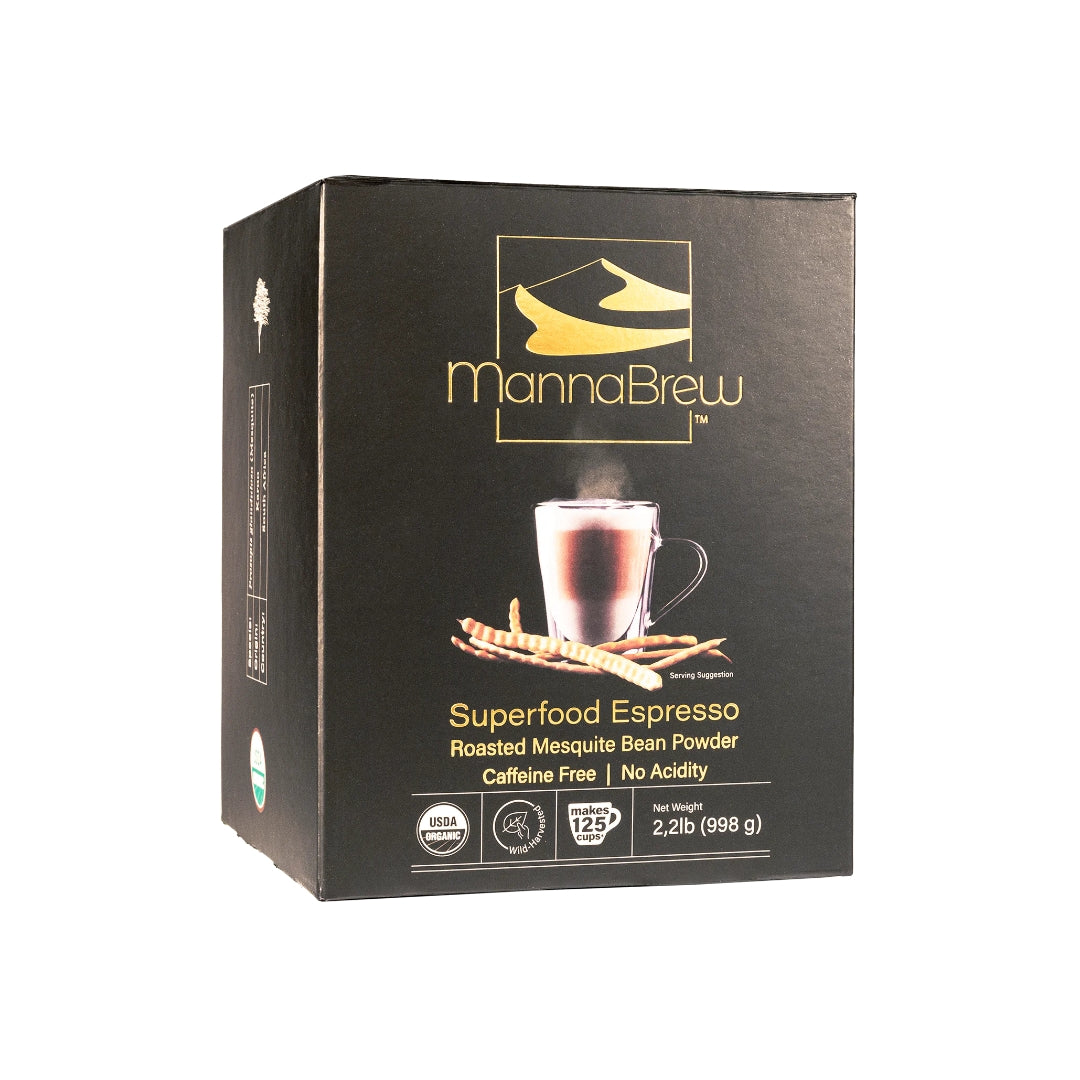 MannaBrew Superfood Espresso - 998g Box