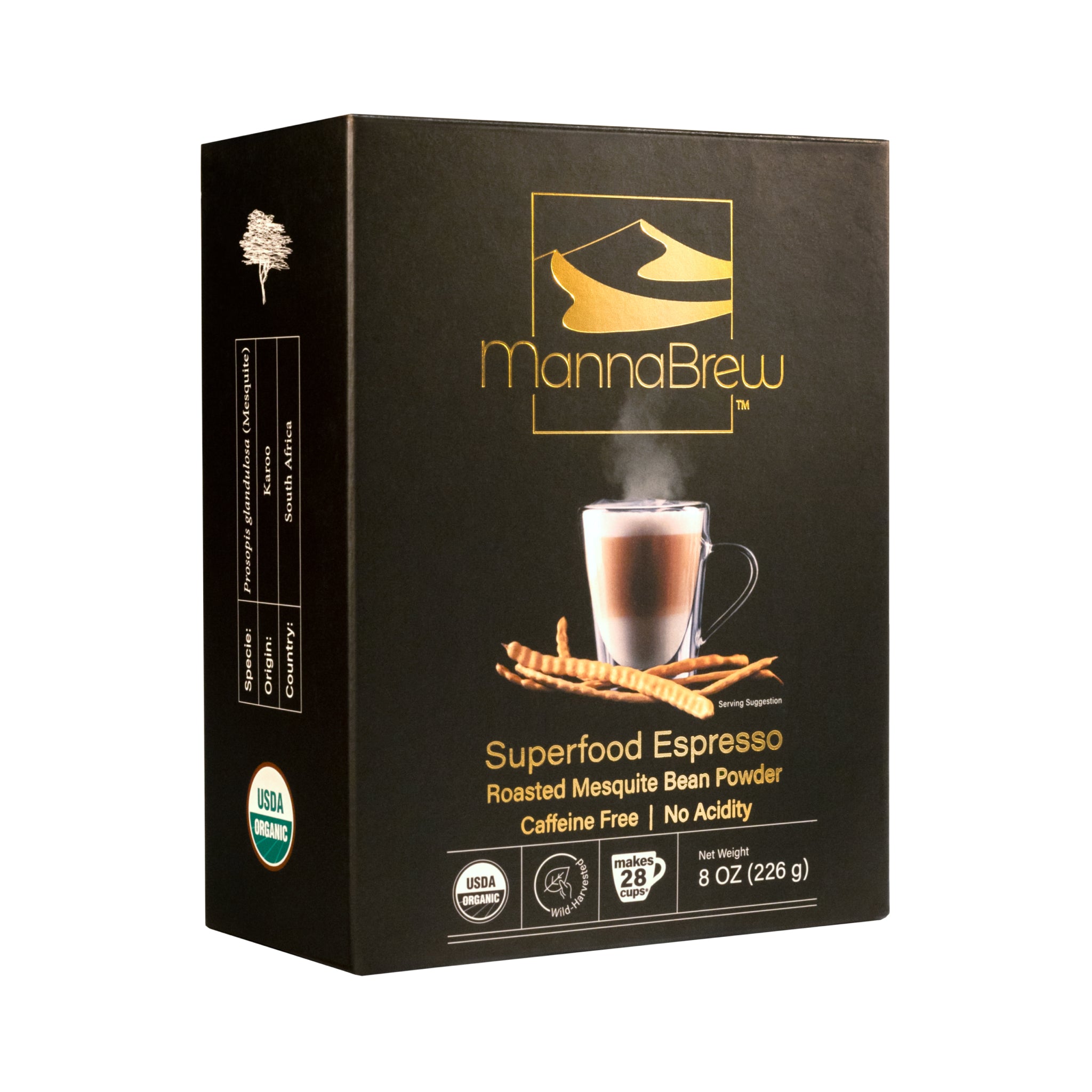 MannaBrew Superfood Espresso 226g