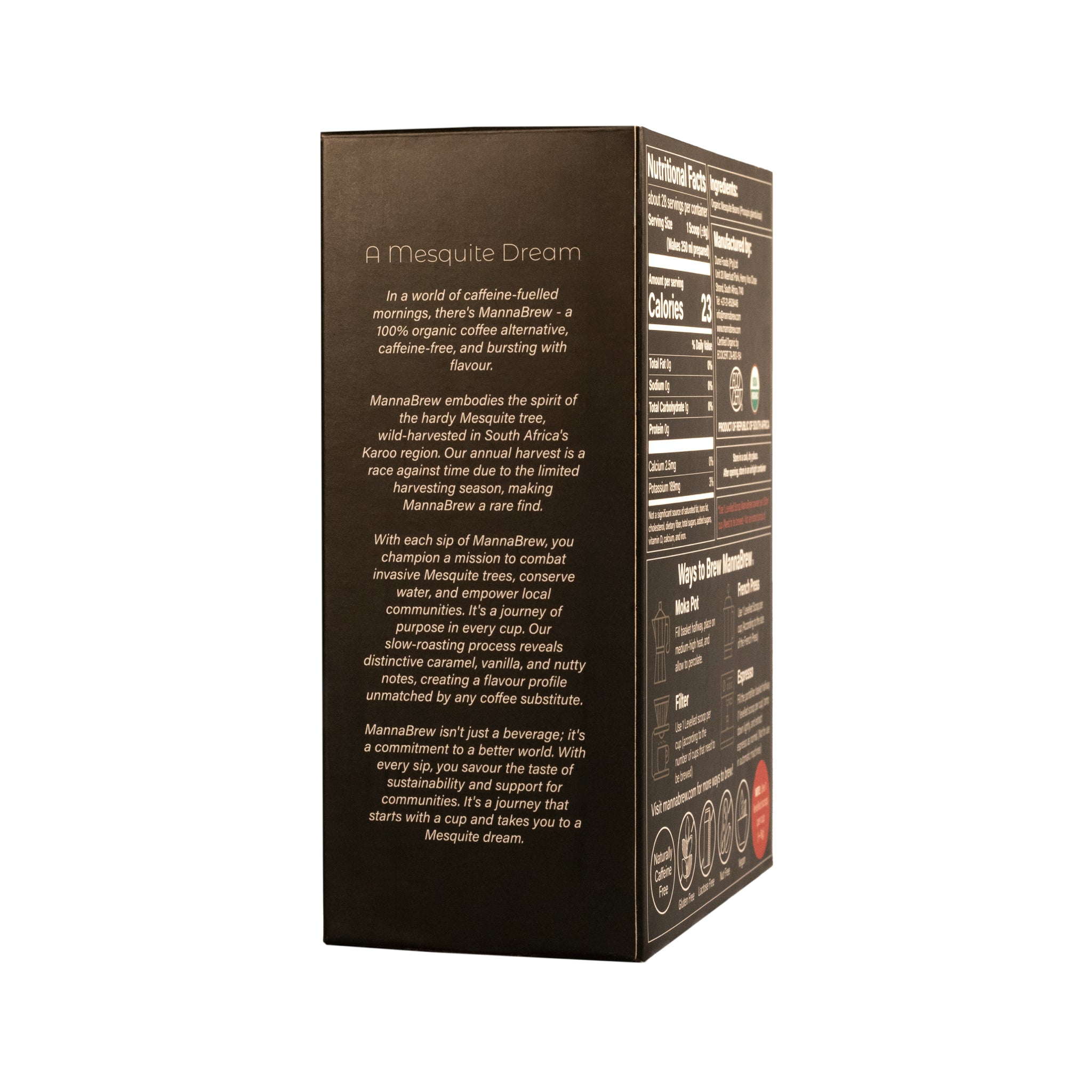 MannaBrew Superfood Espresso 226g