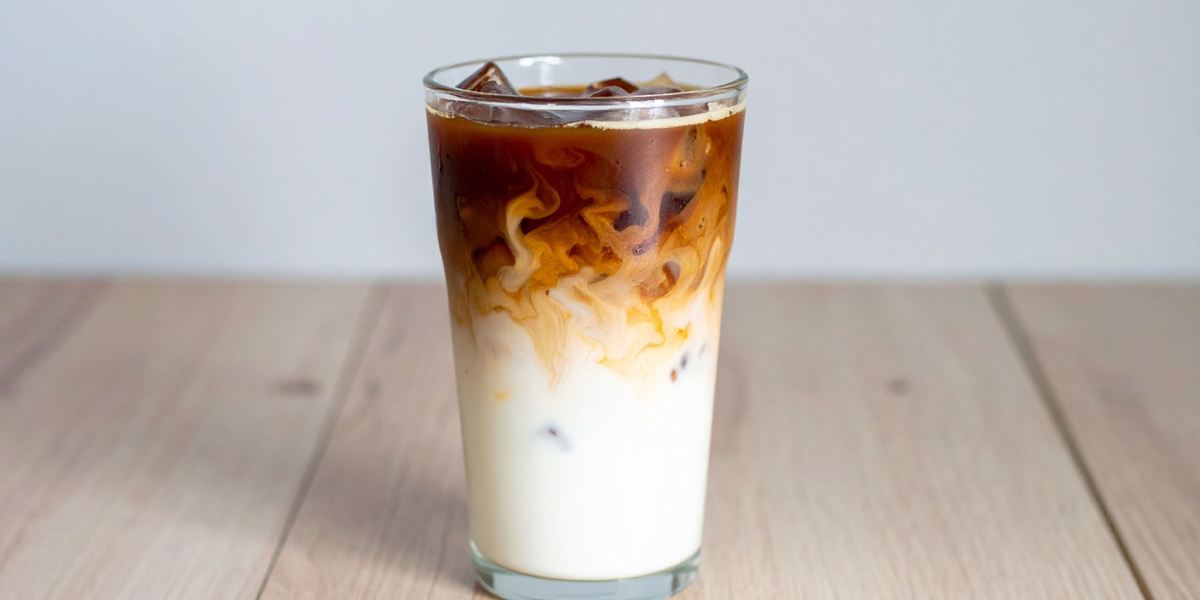 Iced Vanilla–Cinnamon MannaBrew Latte