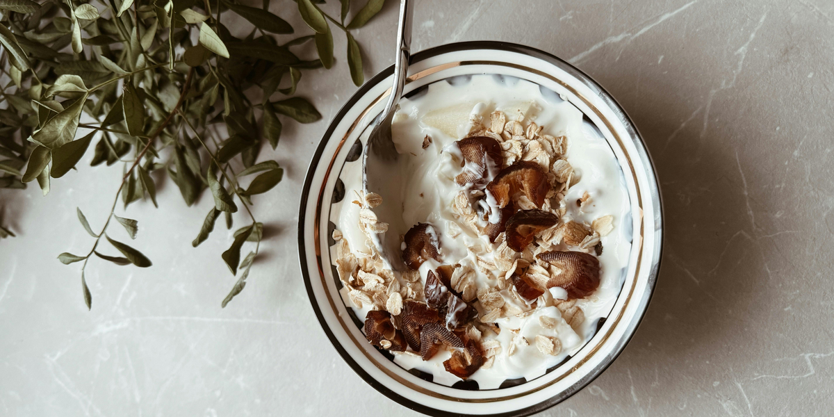 MannaBrew Honey Yogurt Dessert Bowl