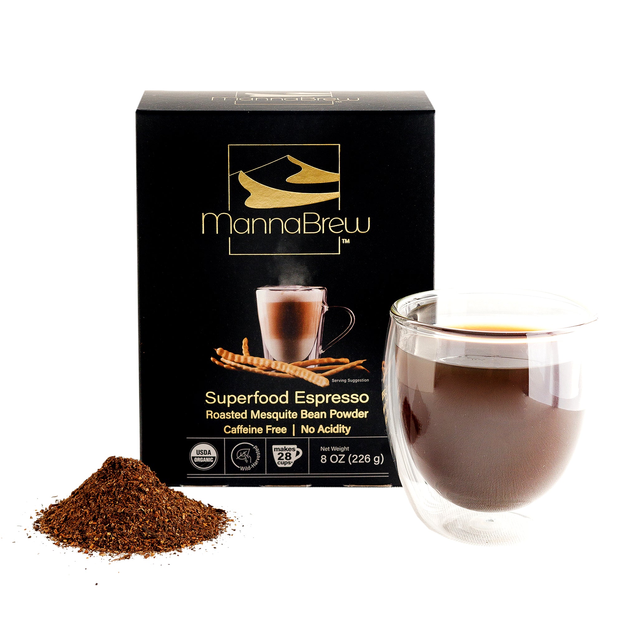MannaBrew Superfood Espresso 226g