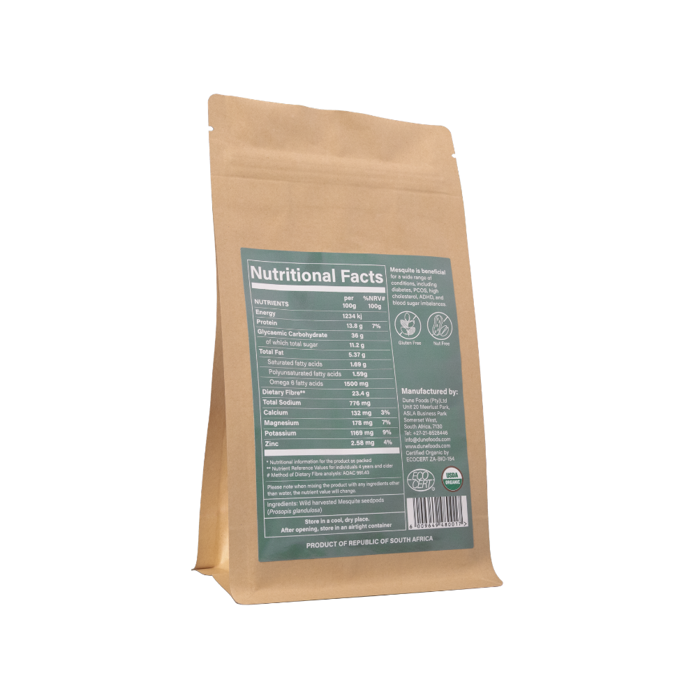 Baked Mesquite Powder | 453 g Superfood Flour for Baking & Smoothies