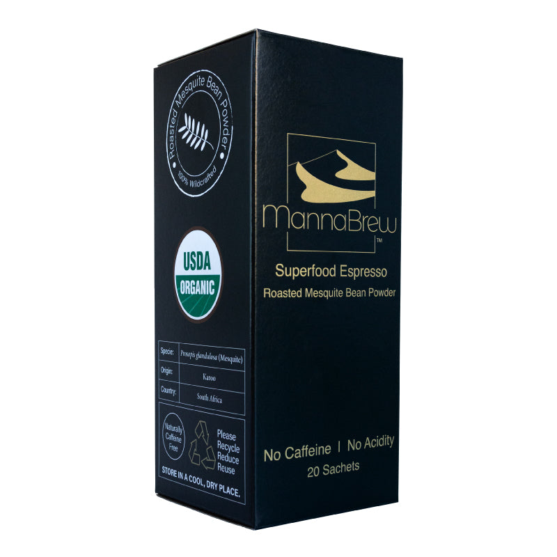 MannaBrew Superfood Espresso - 20 Sachets