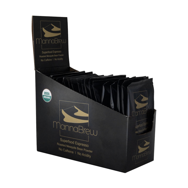 20 Single Sachets - Display Carton – MannaBrew SA