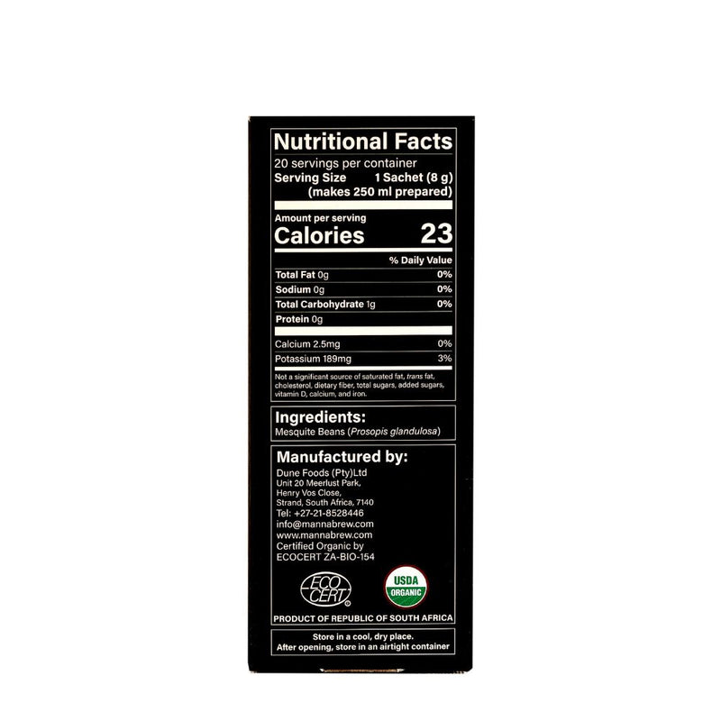 MannaBrew Superfood Espresso - 20 Sachets