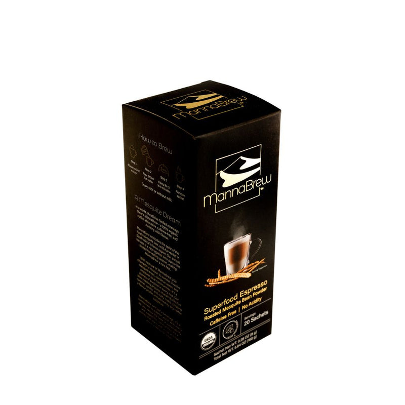 MannaBrew Superfood Espresso - 20 Sachets