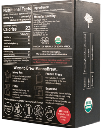 MannaBrew Superfood Espresso 226g