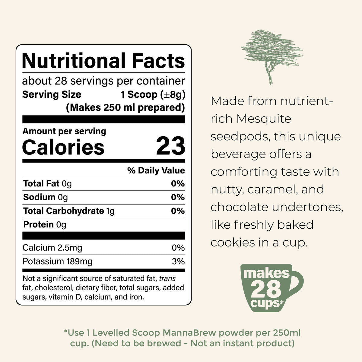 MannaBrew Superfood Espresso 226g